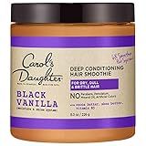 Carol's Daughter Black Vanilla Moisture and Shine Hair Smoothie For Dry Hair and Dull Hair, with ... | Amazon (US)