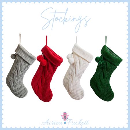 Stockings!

Holiday decor - stocking stuffers - holiday cheer 

#LTKHoliday #LTKSeasonal #LTKstyletip