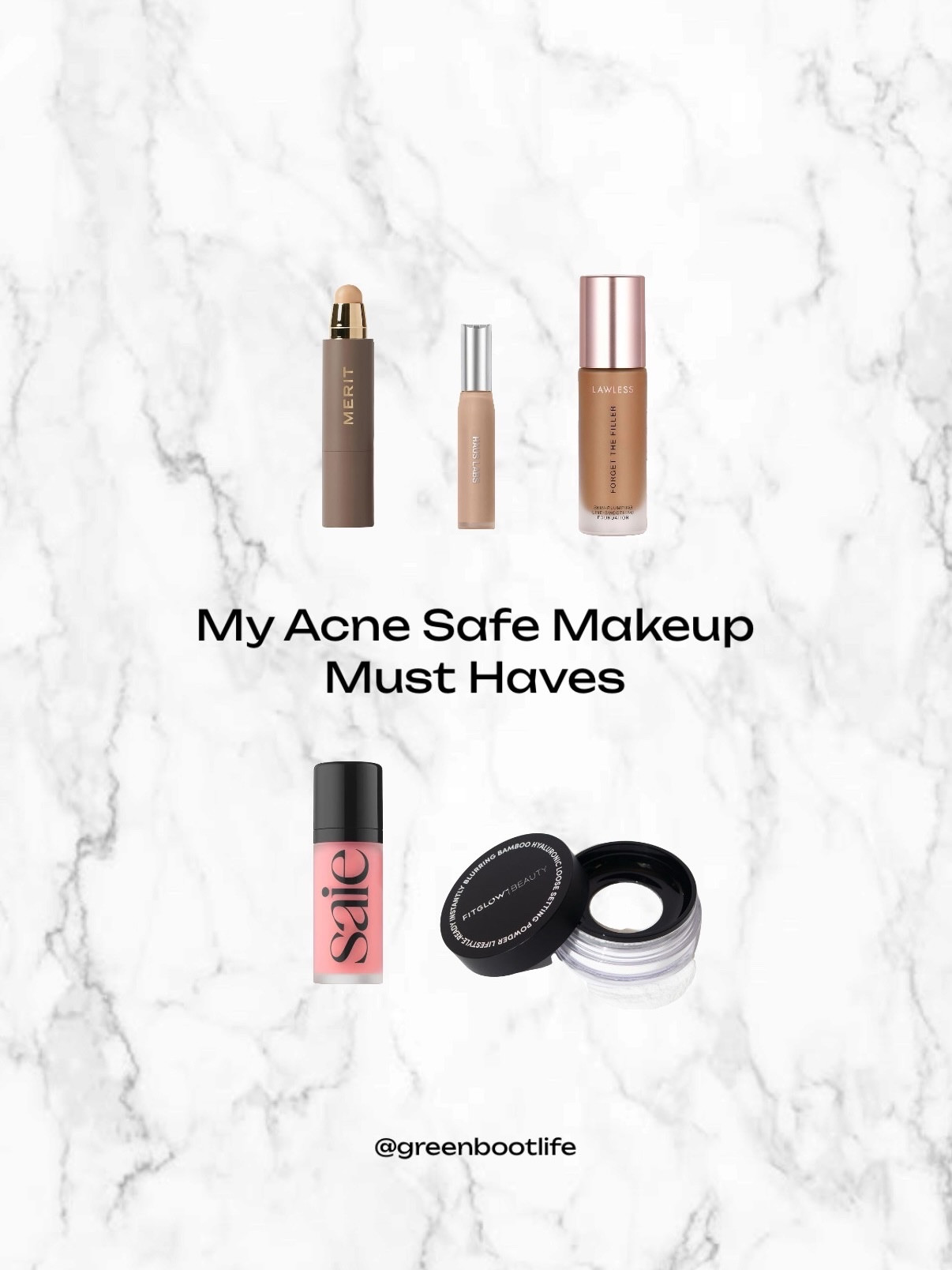 Comment MAKEUP, and I’ll send these to you directly 💚

Using acne safe makeup has made such a huge difference for my skin, and these five are truly my most trusted complexion products out there - they’re clean AND have no pore clogging ingredients.

Do you want to see a post featuring my acne safe skincare must haves, too?

#acnesafemakeup #acnesafefoundation #acnefree #cleanmakeup #cleanatsephora