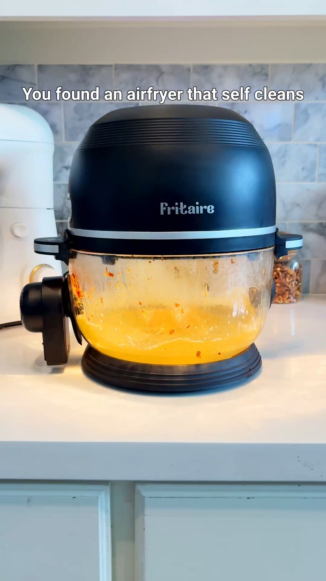 You found an airfryer that cleans itself 😳🤌🏾

#LTKHome