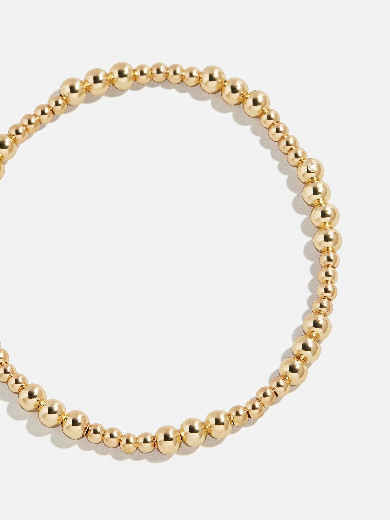 Paula Pisa Bracelet - 3MM/4MM Grouped Gold Pisa | BaubleBar