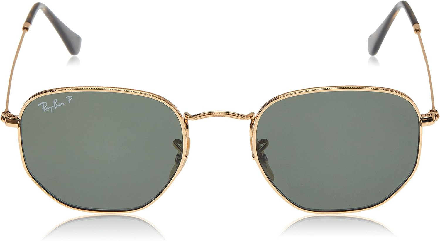 Ray-Ban Rb3548n Hexagonal Flat Lens Sunglasses | Amazon (US)