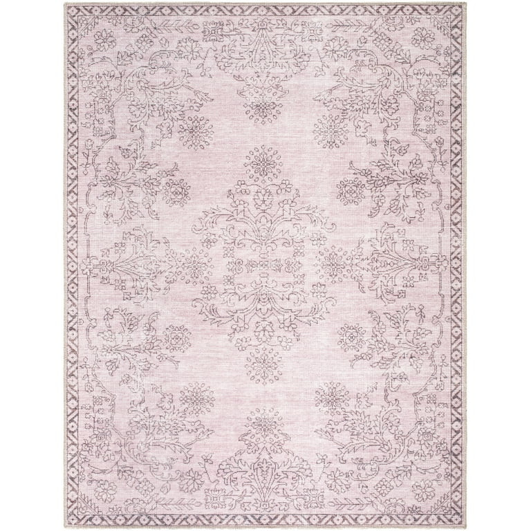 My Texas House Back to Campus Piper 5'3" x 7' Washable Area Rug | Walmart (US)