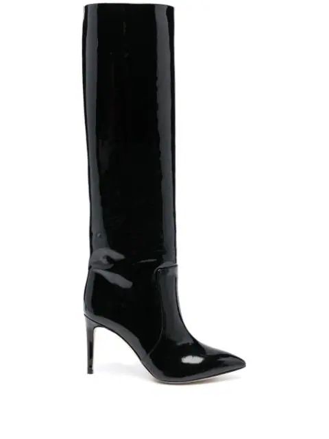 Paris Texas 90m patent-leather Stiletto Boots - Farfetch | Farfetch Global