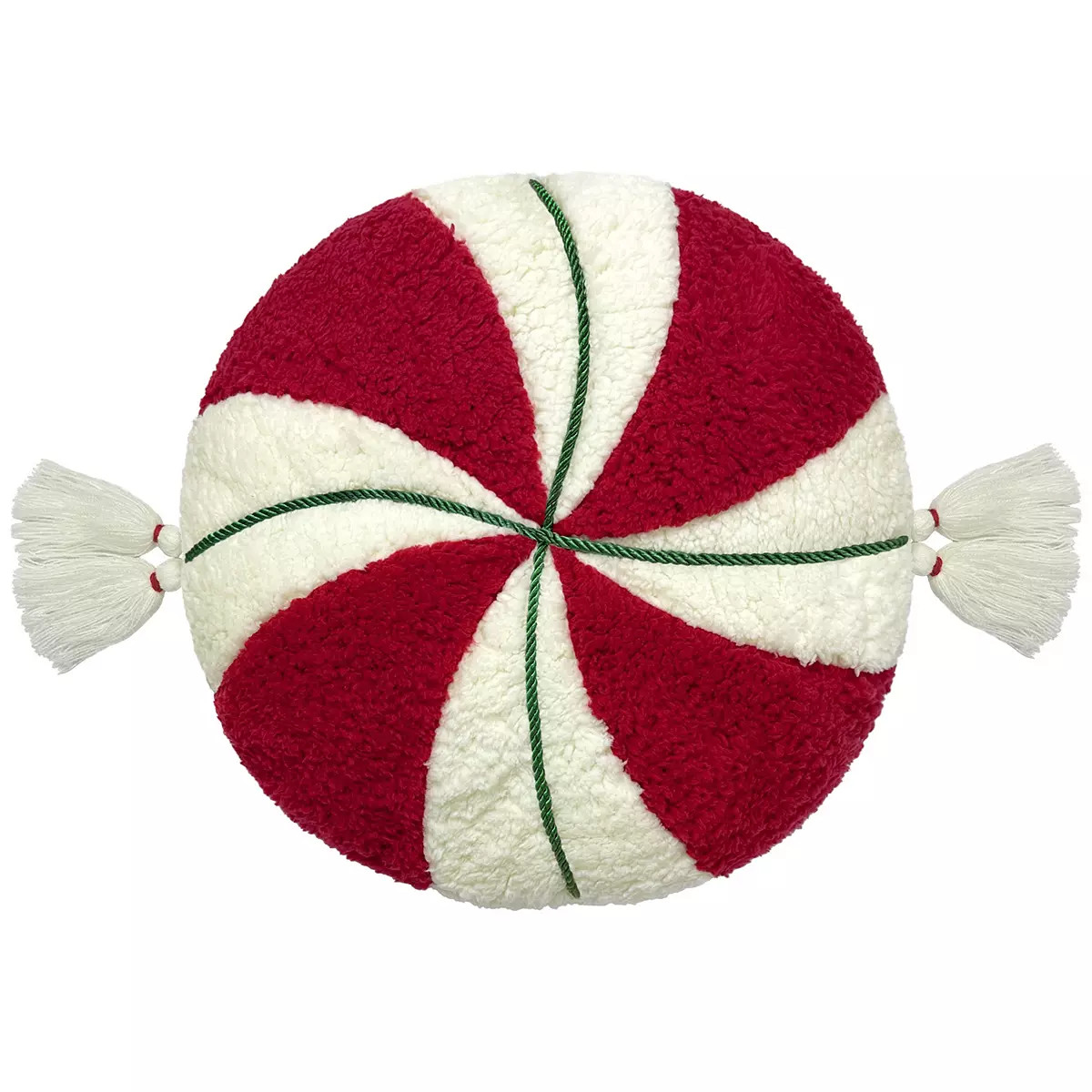 St. Nicholas Square® Shaped Candy Cane Throw Pillow | Kohl's