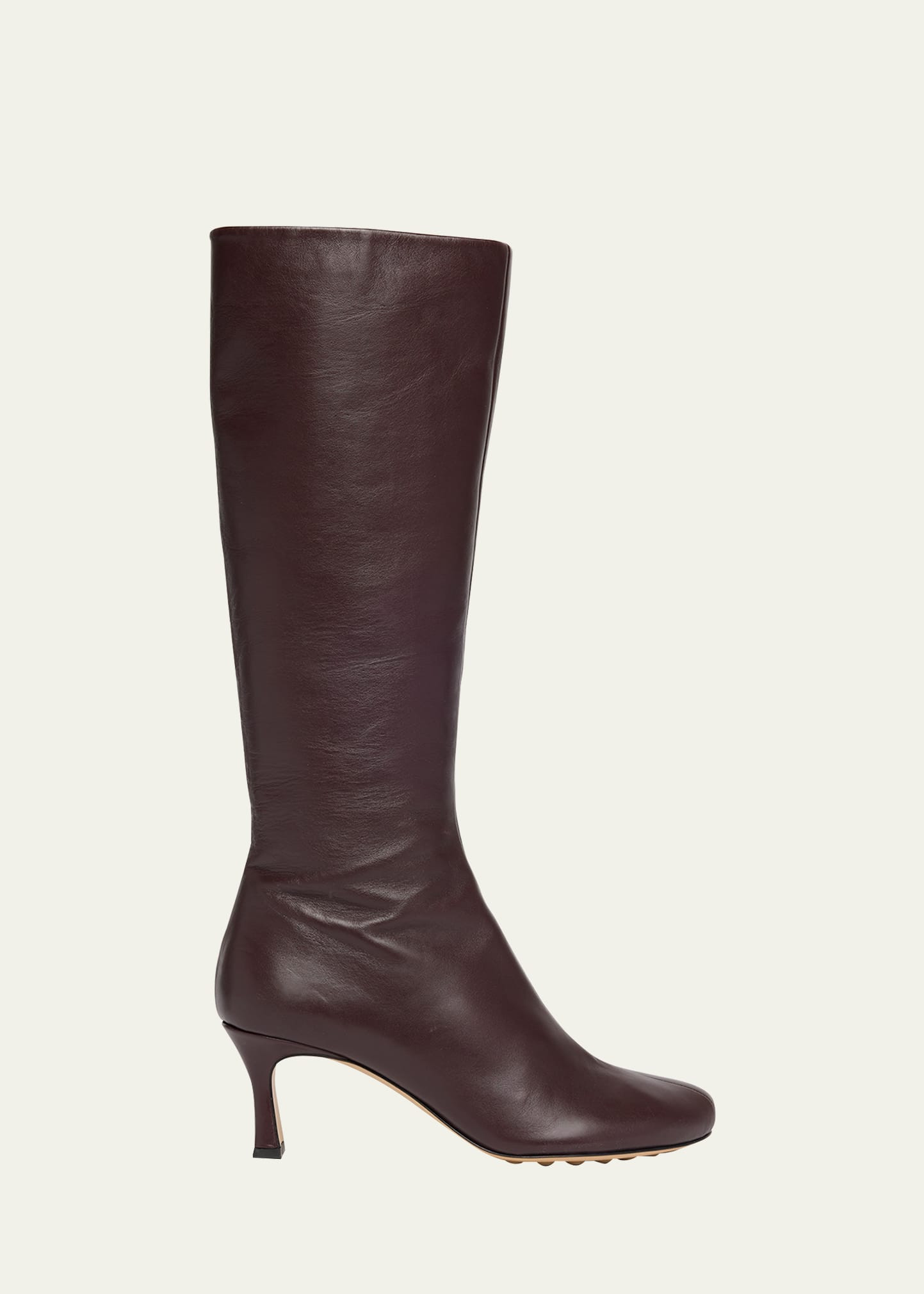 Bottega Veneta Lagoon Nappa Leather Knee-High Boots | Bergdorf Goodman
