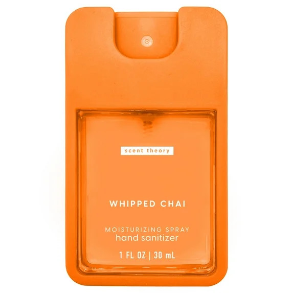 Scent Theory Hand Sanitizer Spray, Whipped Chai, 1 fl oz | Walmart (US)