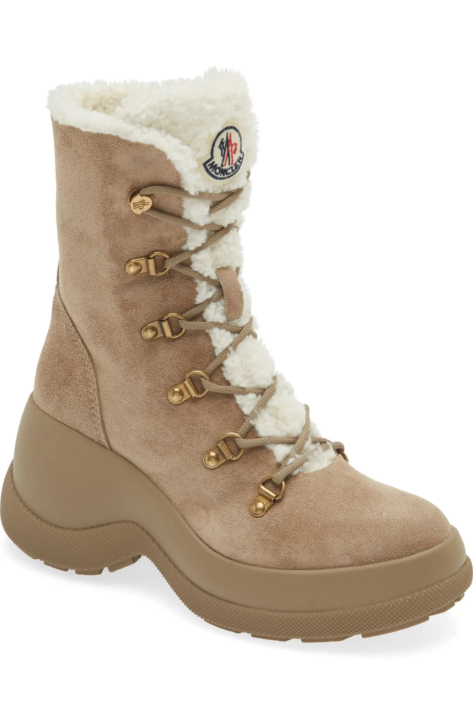 Resile Trek Faux Shearling Trim Bootie (Women) | Nordstrom