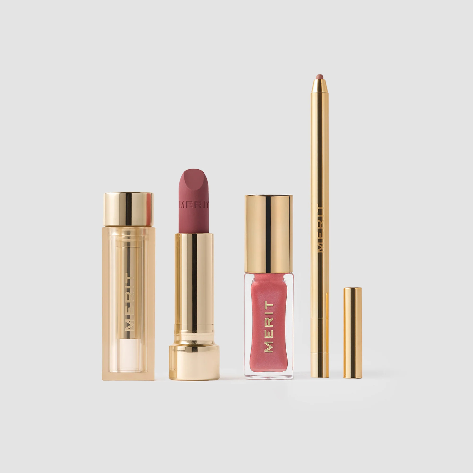 The Lip Trio | Merit Beauty