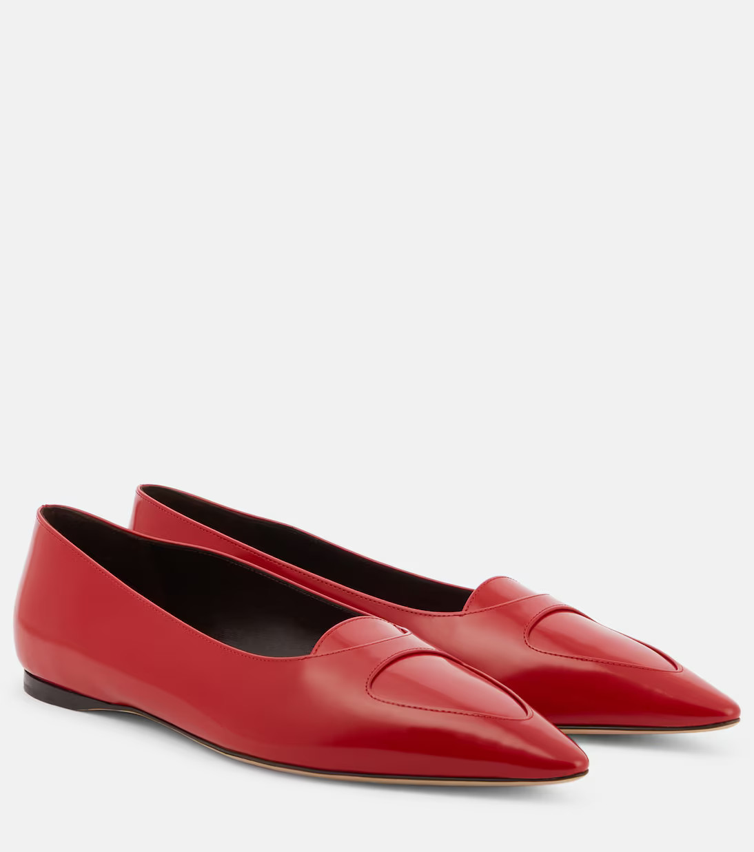 Viv leather ballet flats | Mytheresa (INTL)