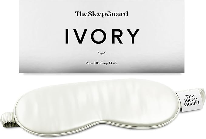 TheSleepGuard Pure Silk Sleep Mask [100% 6A Mulberry Silk, 22 Momme] Light Blocking Travel Essent... | Amazon (US)