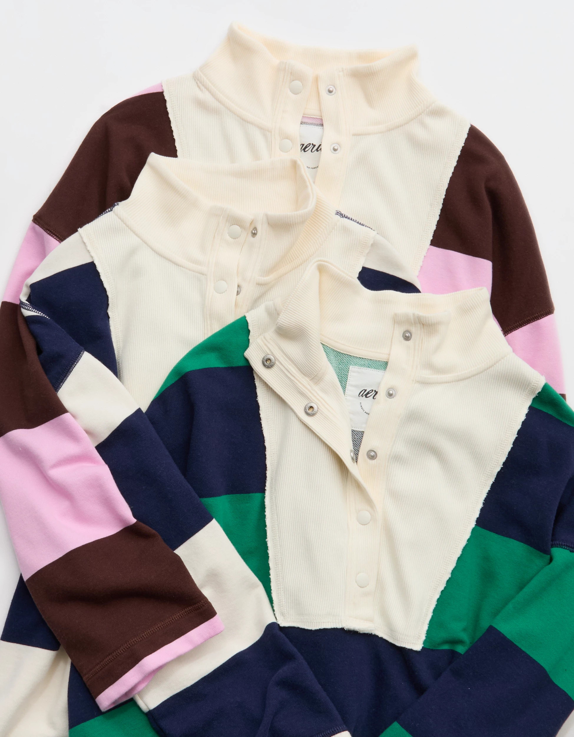Aerie Quarter Snap Sweatshirt | Aerie