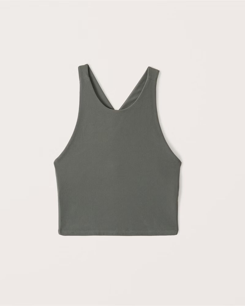 Contour Cross-Back Tank | Abercrombie & Fitch (US)