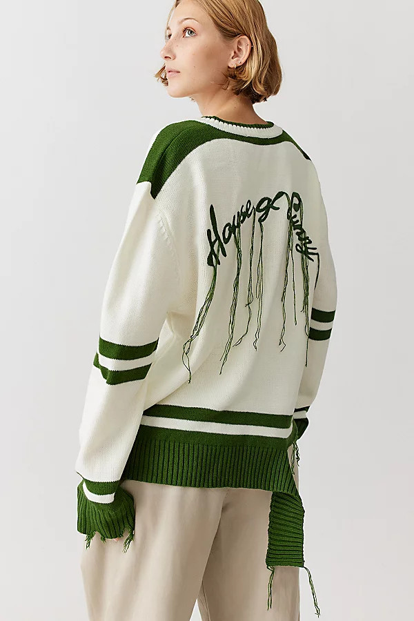 House Of Sunny The Ice Breaker Distressed Sweater | Urban Outfitters (US and RoW)