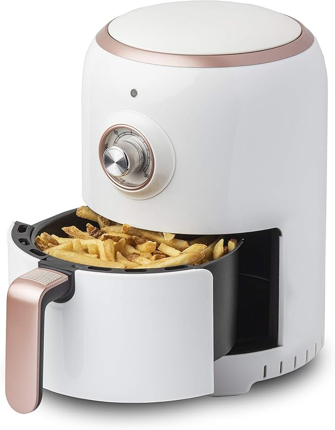 Aria Premium Retro Style Ceramic Air Fryer farmhouse kitchen amazon finds amazon home decor inspo | Amazon (US)