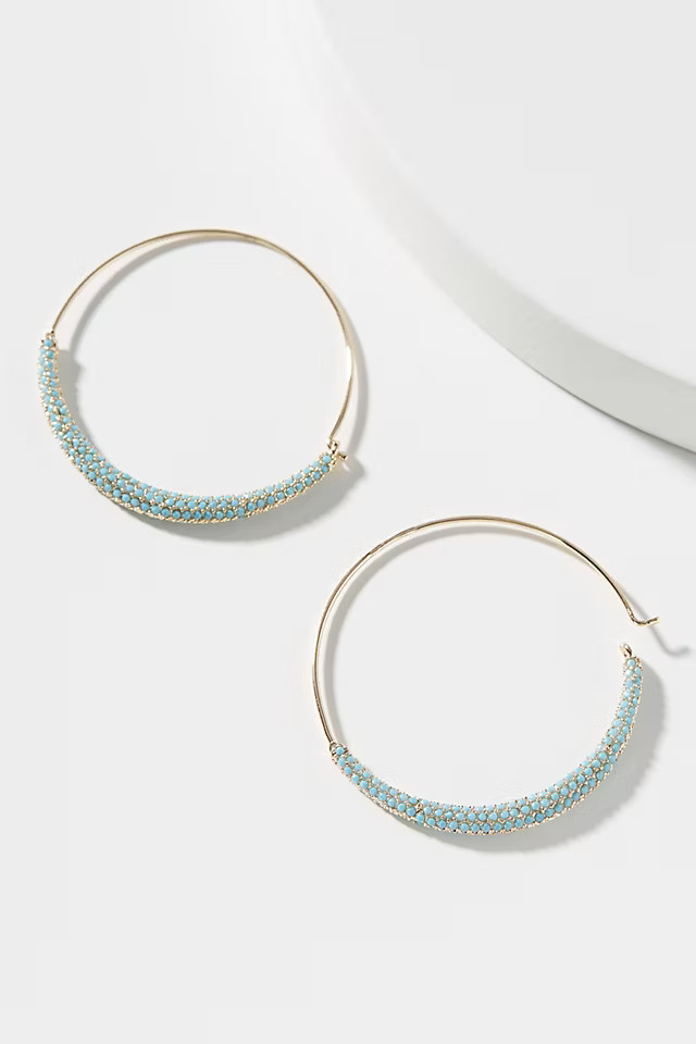 Lesley Hoop Earrings | Anthropologie (US)