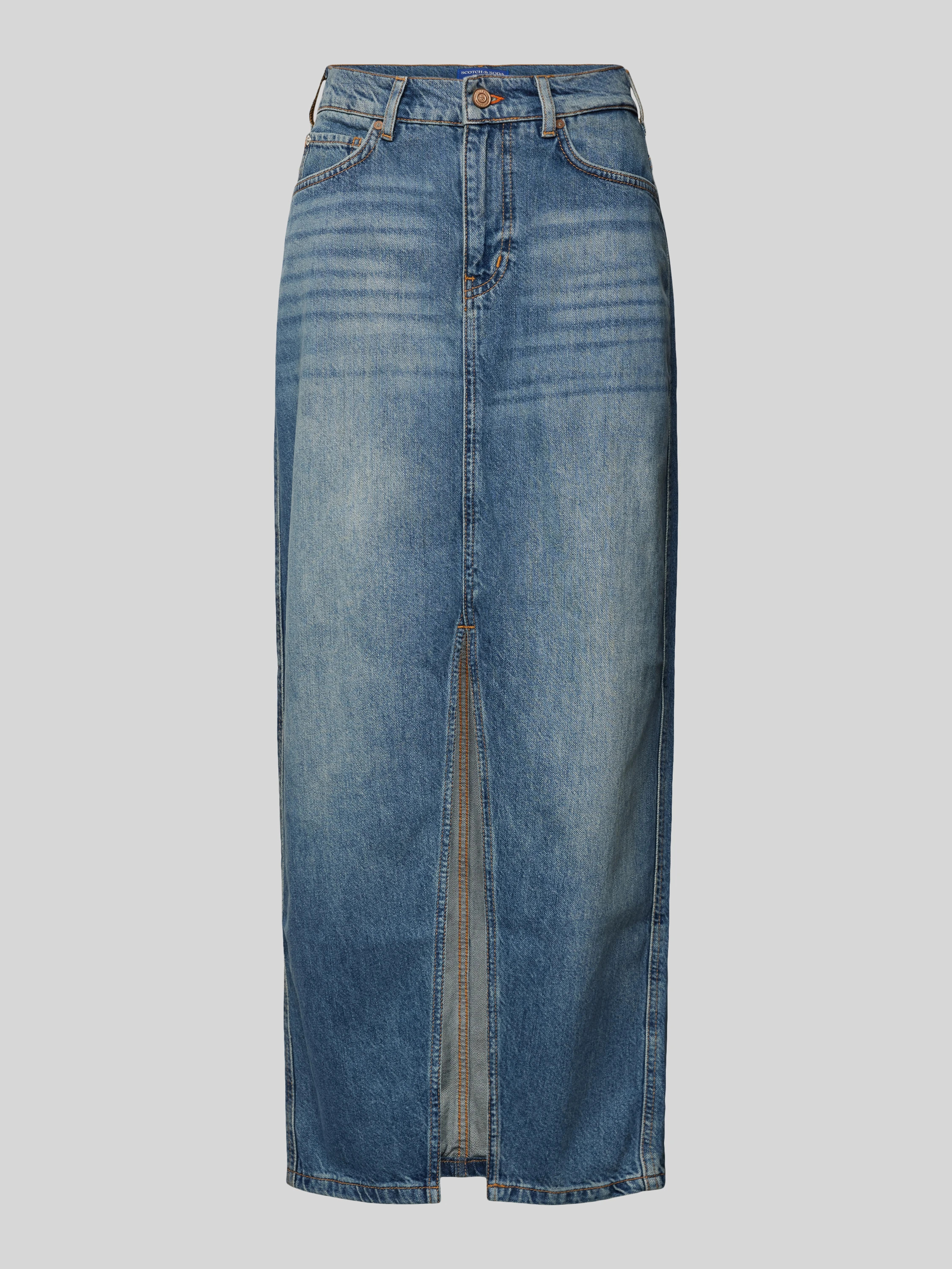 Jeansrock mit Gehschlitz in jeansblau | Peek & Cloppenburg* Düsseldorf DE