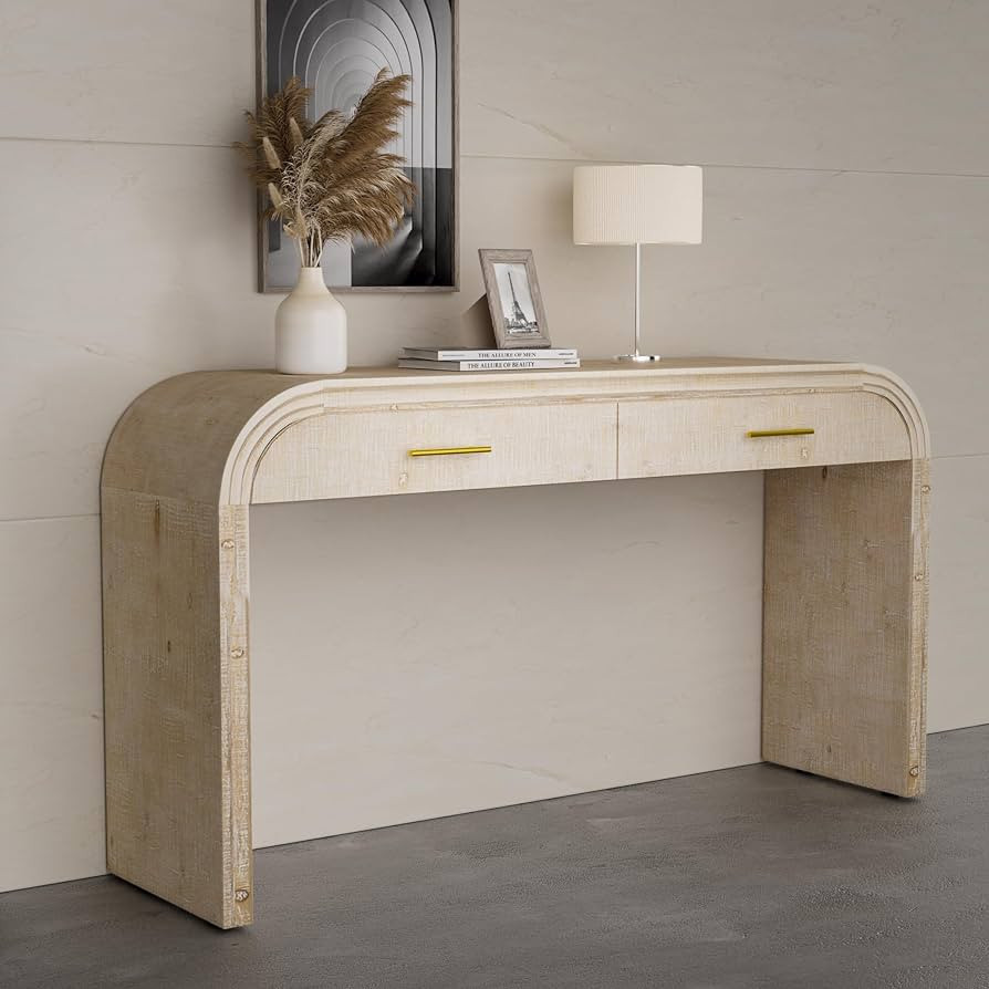 DREAMODERN Console Table Sofa Table for Entryway, Mid-Century Modern Entryway Table Minimalist St... | Amazon (US)