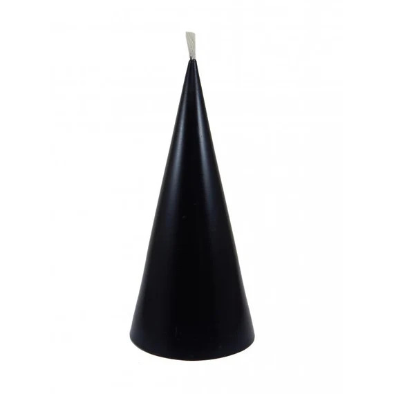 100% Bees Wax Black Cone Candle Conical Candle Cone Pillar | Etsy | Etsy (US)