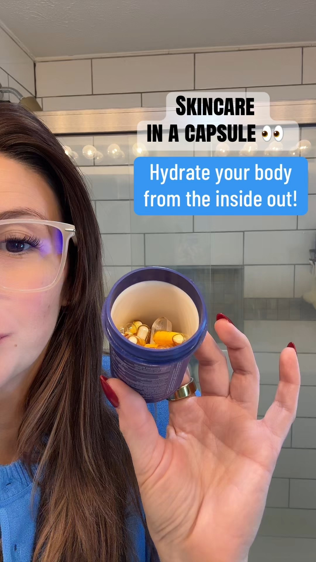 Hydrate your skin from the inside out! No needles, no extra steps in your skincare regimen. 
One capsule a day! 

#LTKselfcare #LTKmorningroutine #LTKSaleAlert
