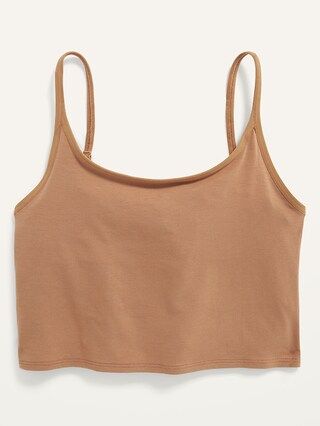 Supima&#x26;#174 Cotton-Blend Cami Bralette Top for Women | Old Navy (US)
