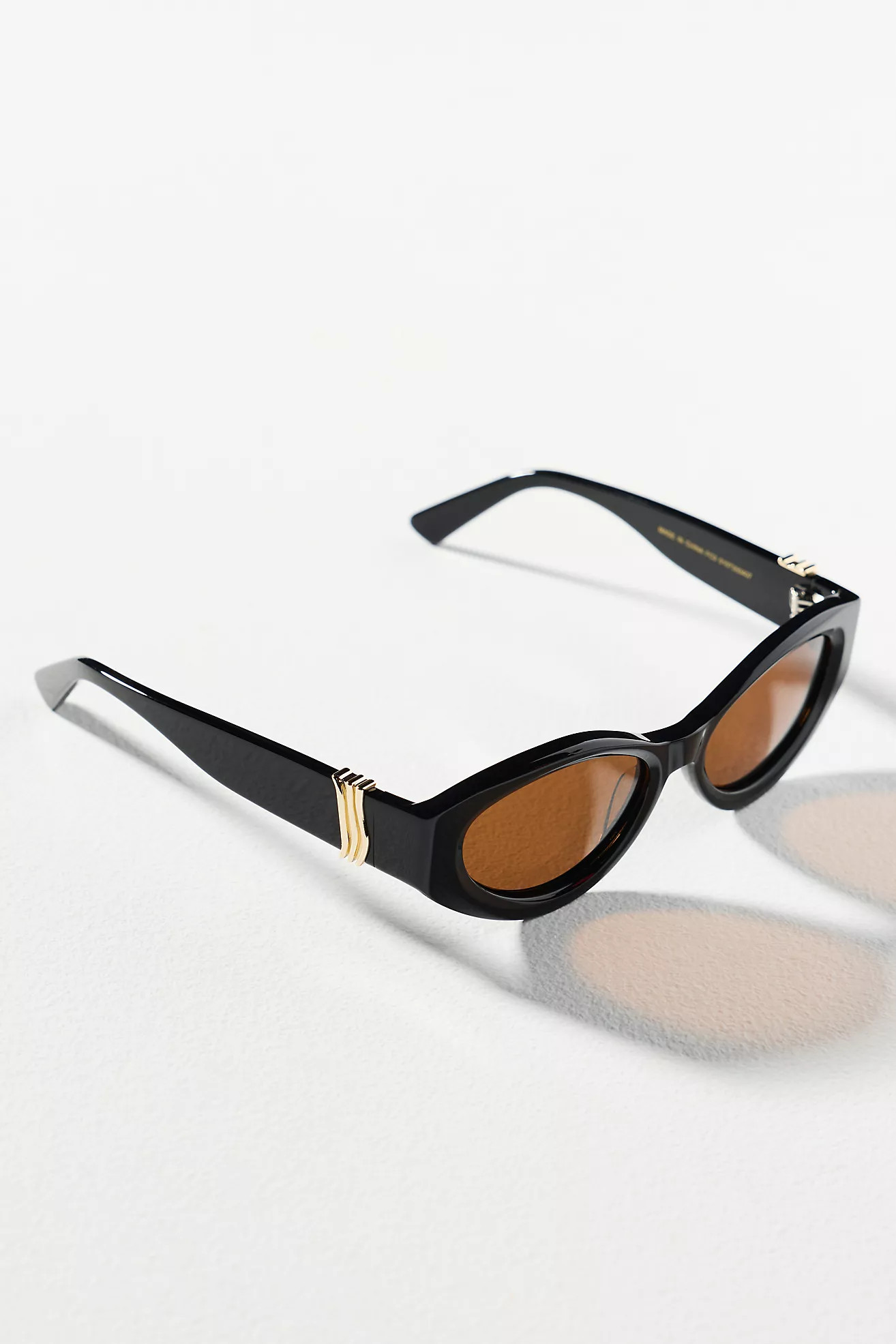 By Anthropologie Oval Wrap Sunglasses | Anthropologie (US)