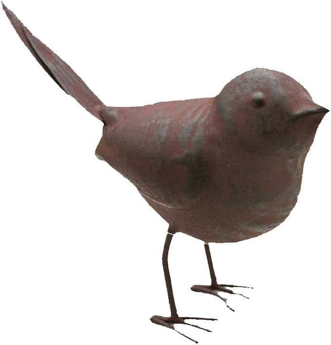 Colonial Tin Works Decorative Small Cute Songbird Song Bird Statue Figurine Home Décor, 5.5" x 4... | Amazon (US)