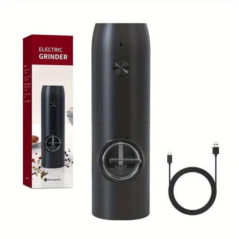 Rechargeable Electric Salt And Pepper Grinder Automatic - Temu | Temu Affiliate Program