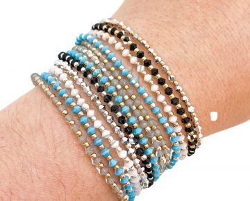 Bracelets | 3mm Pattern Swarovski Crystal | The Callaway Collection