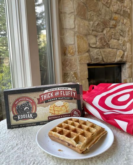 #Ad Waffles were never my thing… until now 🤩 By far the easiest most flavorful, protein packed waffles I’ve tasted @kodiakcakes has quickly become a breakfast staple in my house. Just pop em’ in the toaster oven for a few minutes. They’re by far the easiest breakfast for busy moms on the go. We love the thick and fluffy power waffles because they’re a thicker and fluffier version of the more traditional round waffles with 100% whole grain! Available at your local @target 🎯 
 #Targetpartner #Target #KodiakCakes #kodiakpartner #HealthyAlibi 

#LTKhome #LTKkids #LTKFind