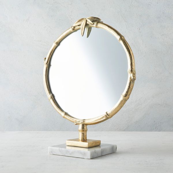 Bamboo And Marble Mirror | Z Gallerie