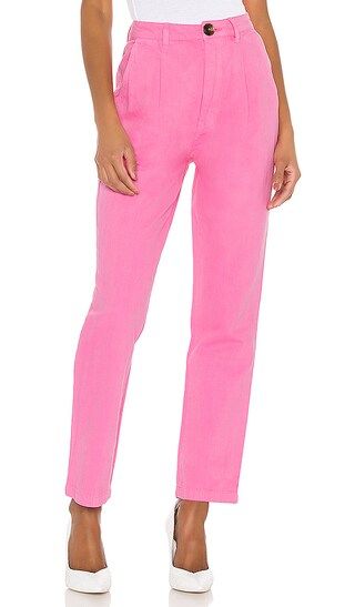 Horizon Linen Pant in Hot Pink | Revolve Clothing (Global)