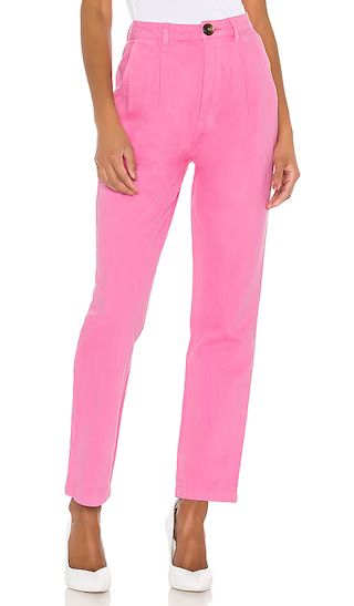 ROLLA'S Horizon Linen Pant in Hot Pink from Revolve.com | Revolve Clothing (Global)