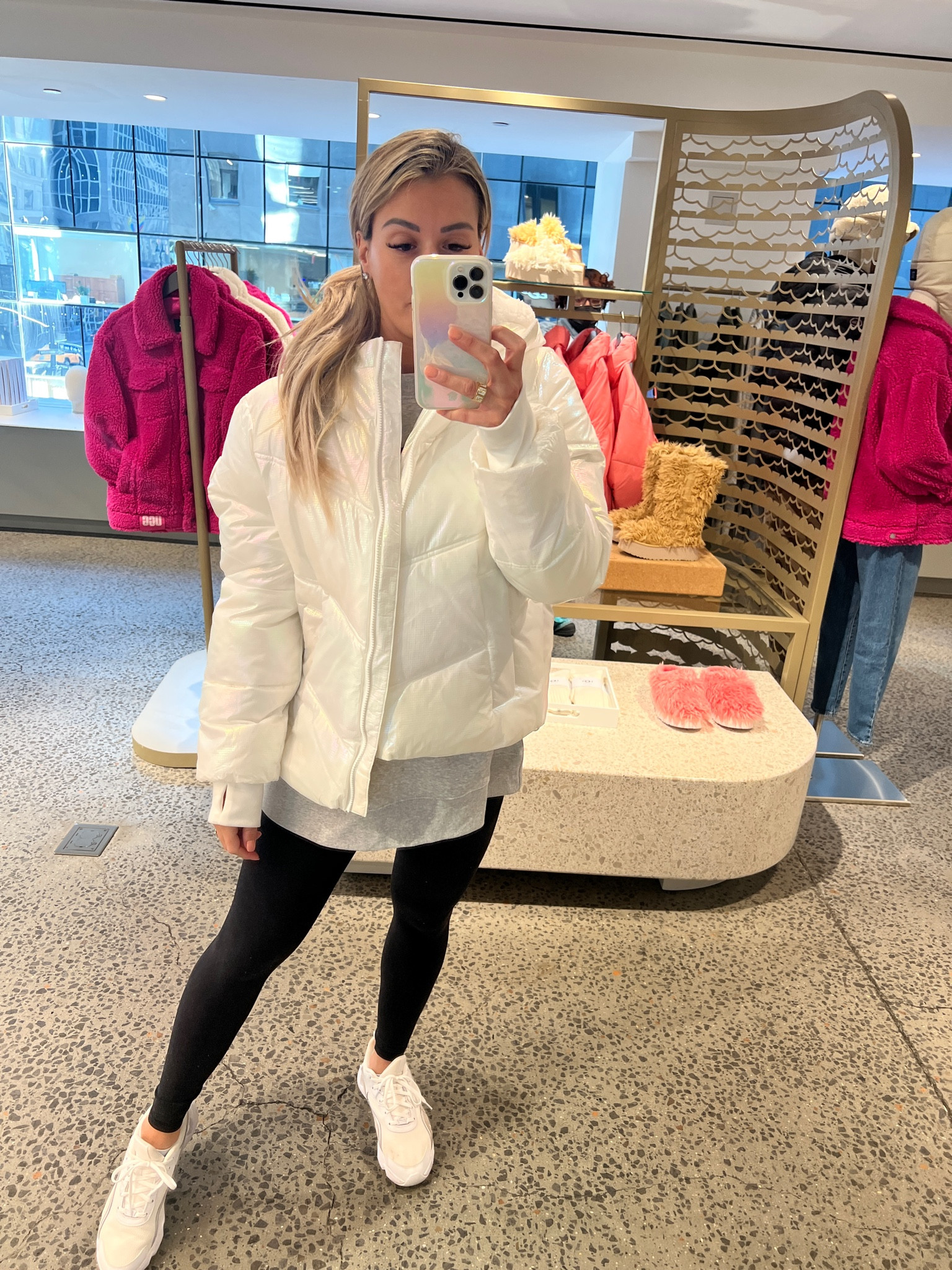 40% this incredible UGG jacket / it’s a Pearl iridescent color • it’s GORG! Mine comes in this week! Puffer jacket UGG

#LTKsalealert #LTKFind #LTKSale