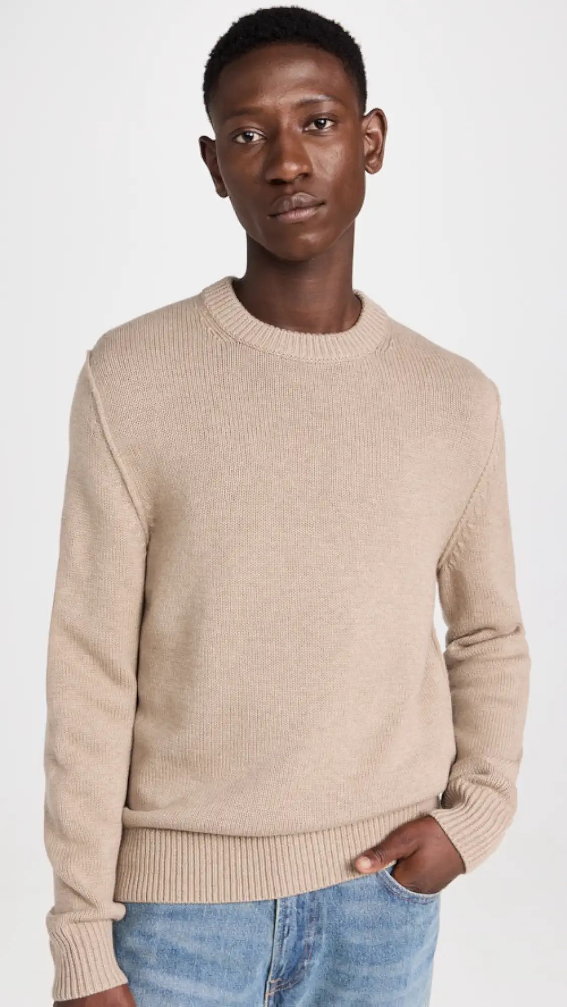 Weston Pullover Sweater in Wool Cotton | Shopbop
