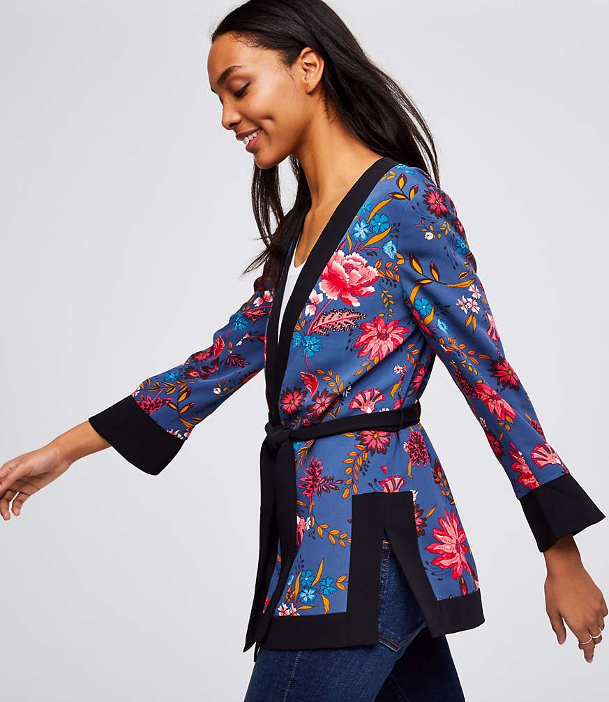 Wildflower Kimono Jacket | LOFT