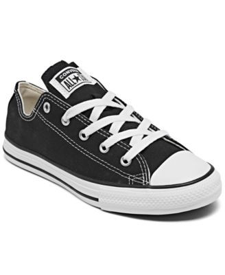 Converse Little Kids' Chuck Taylor Original Sneakers from Finish Line - Black | Macy's