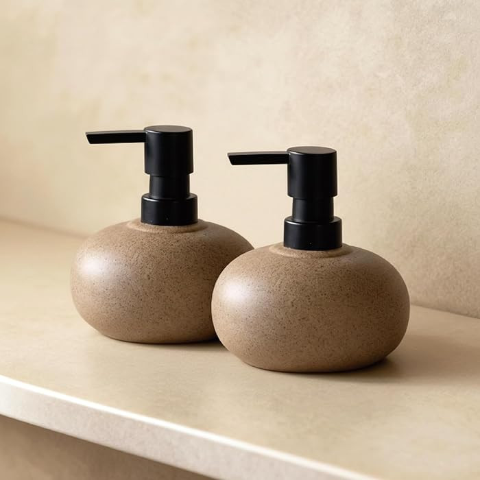 SEICASAYA Ceramic Hand Soap Dispenser, 300ml Capacity, Stylish Liquid Soap Holder for Bathroom an... | Amazon (CA)