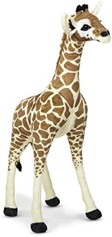 Melissa & Doug Lifelike Plush Standing Baby Giraffe Stuffed Animal – 3 Feet Tall | Amazon (US)