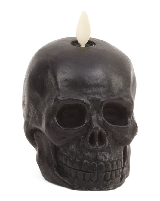 3.75x4.25 Flameless Candle Skull | Decor | Marshalls | Marshalls