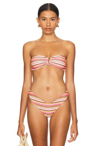 Kulani Kinis X Lexi Hidalgo V Strapless Bandeau in Midnight Moon from Revolve.com | Revolve Clothing (Global)