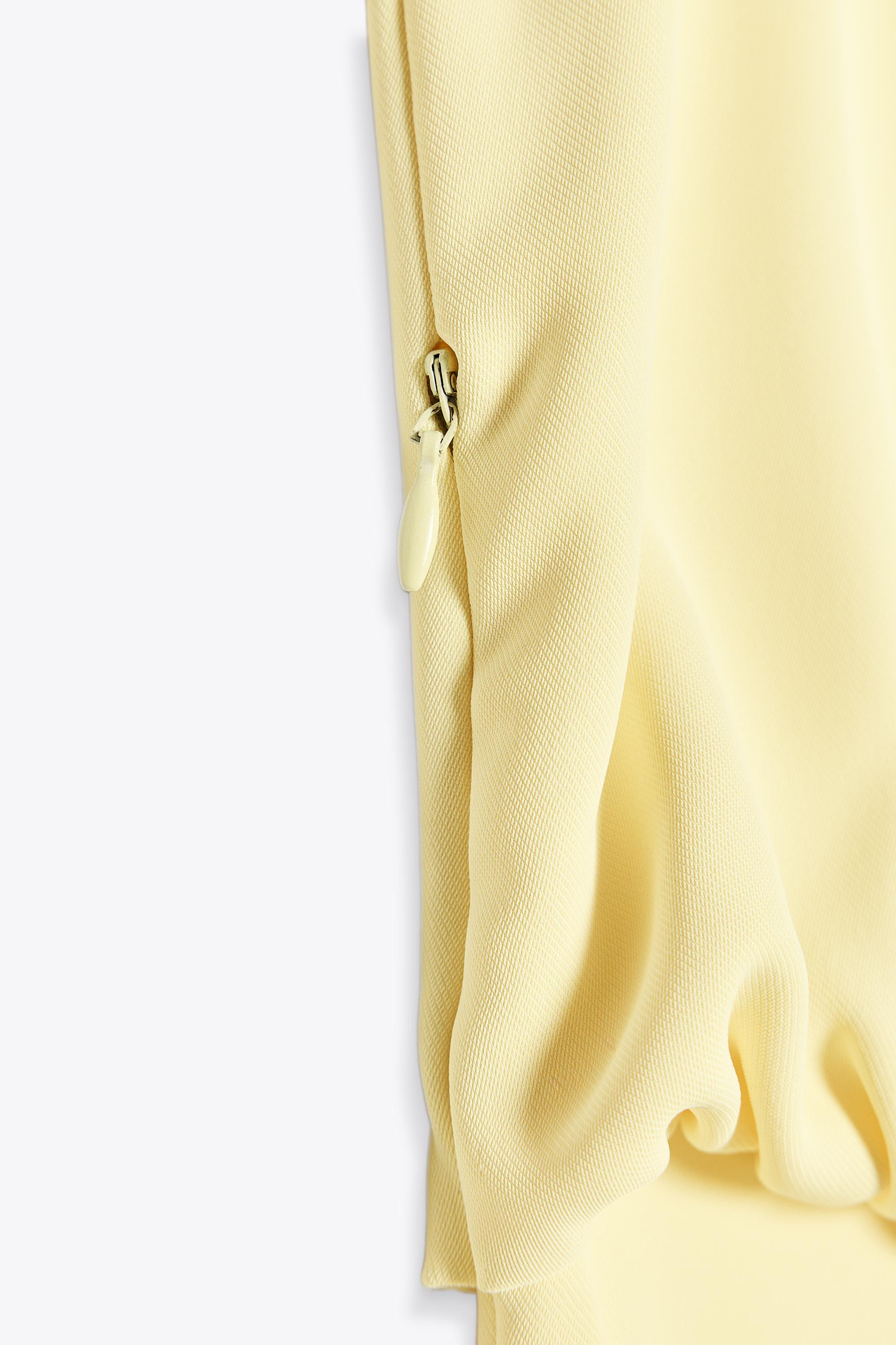 GATHERED MIDI DRESS | Zara UK