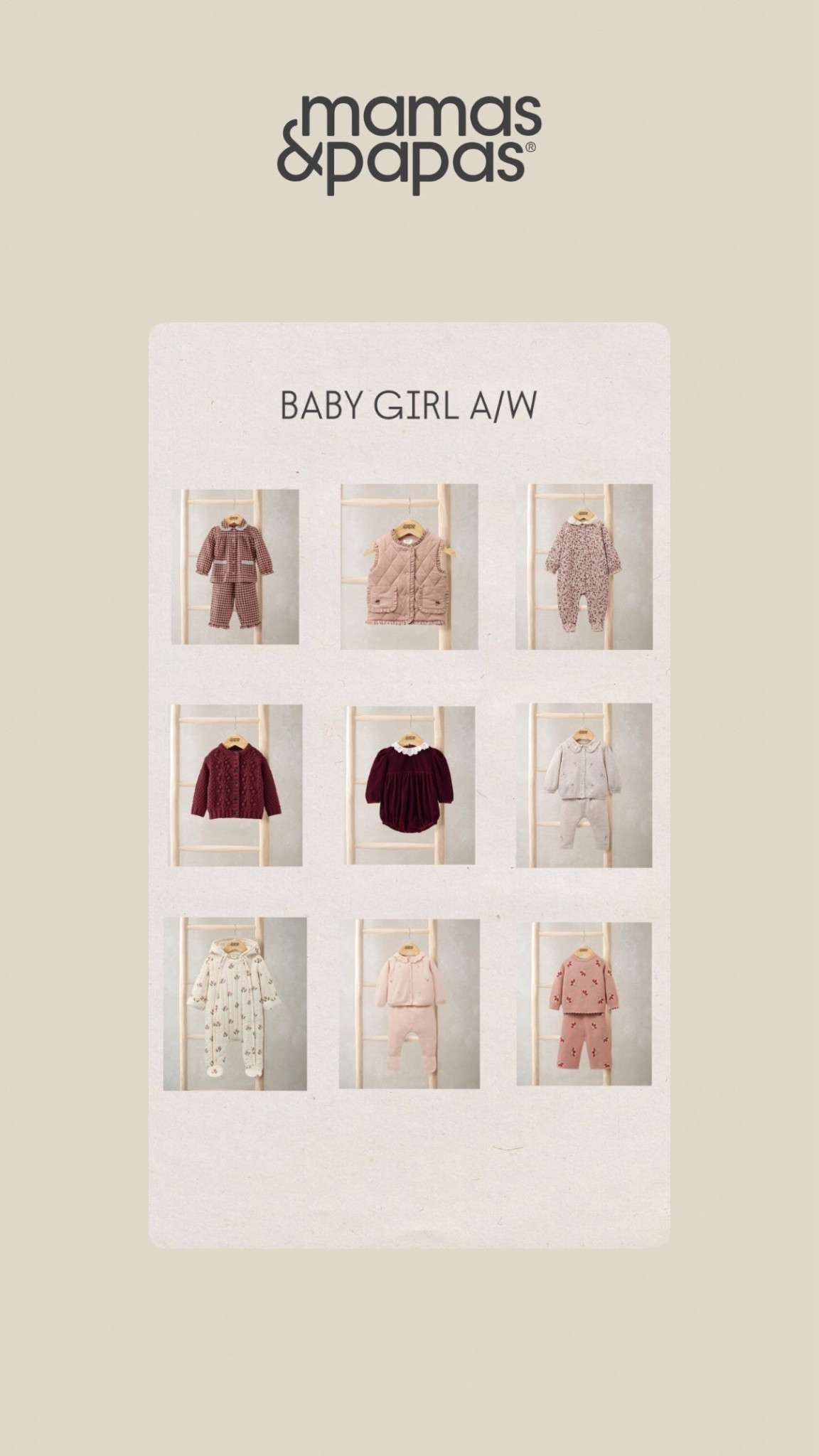Baby girl new in pieces I’m loving from mamas and papas 

#LTKuk #LTKwinter #LTKautumn