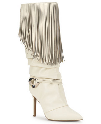 Women's Sidrah Fringe Dress Boots | Macy's