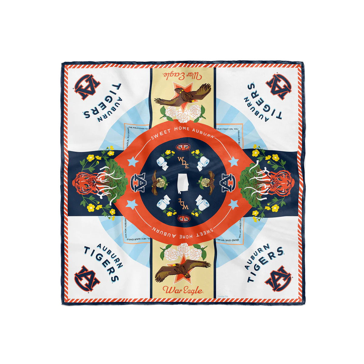Auburn Tigers Saturday Scarf™ | Saturday Silks