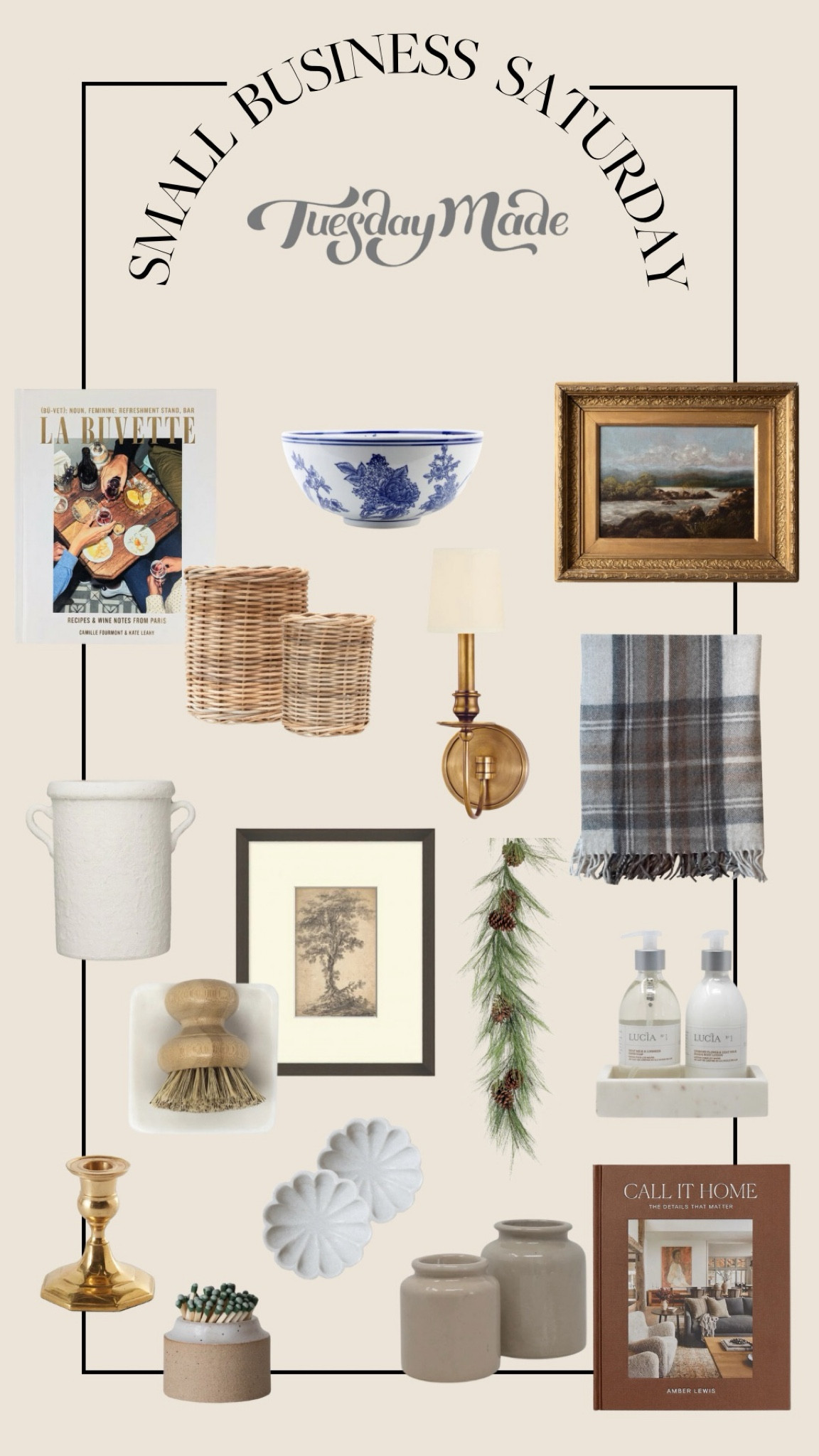 Tuesday Made, shop small, small business Saturday, small business, support small business, support small, shop small, home decor, interior design, interior decorating, interiors, home design, decor

#LTKsalealert #LTKCyberWeek #LTKhome