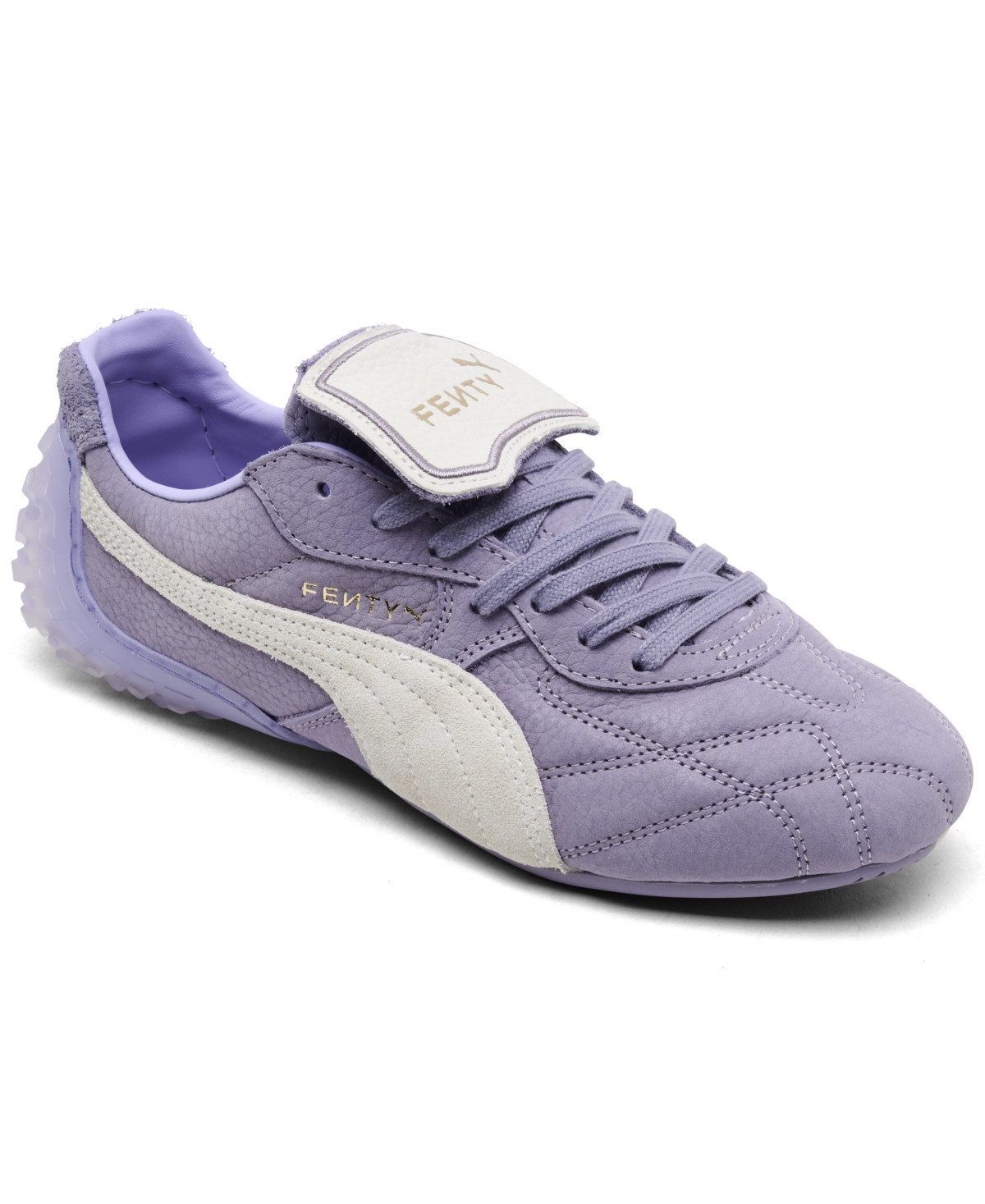 Puma X Fenty Women's Avanti Ls Stitched Casual Sneakers from Finish Line - Pale Plum, Alpine Snow | Macy's