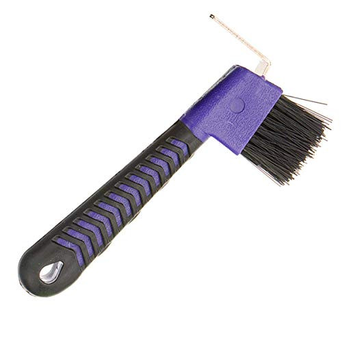 BOTH WINNERS Horse Hoof Pick Brush with Soft Touch Handle (Purple) | Amazon (US)
