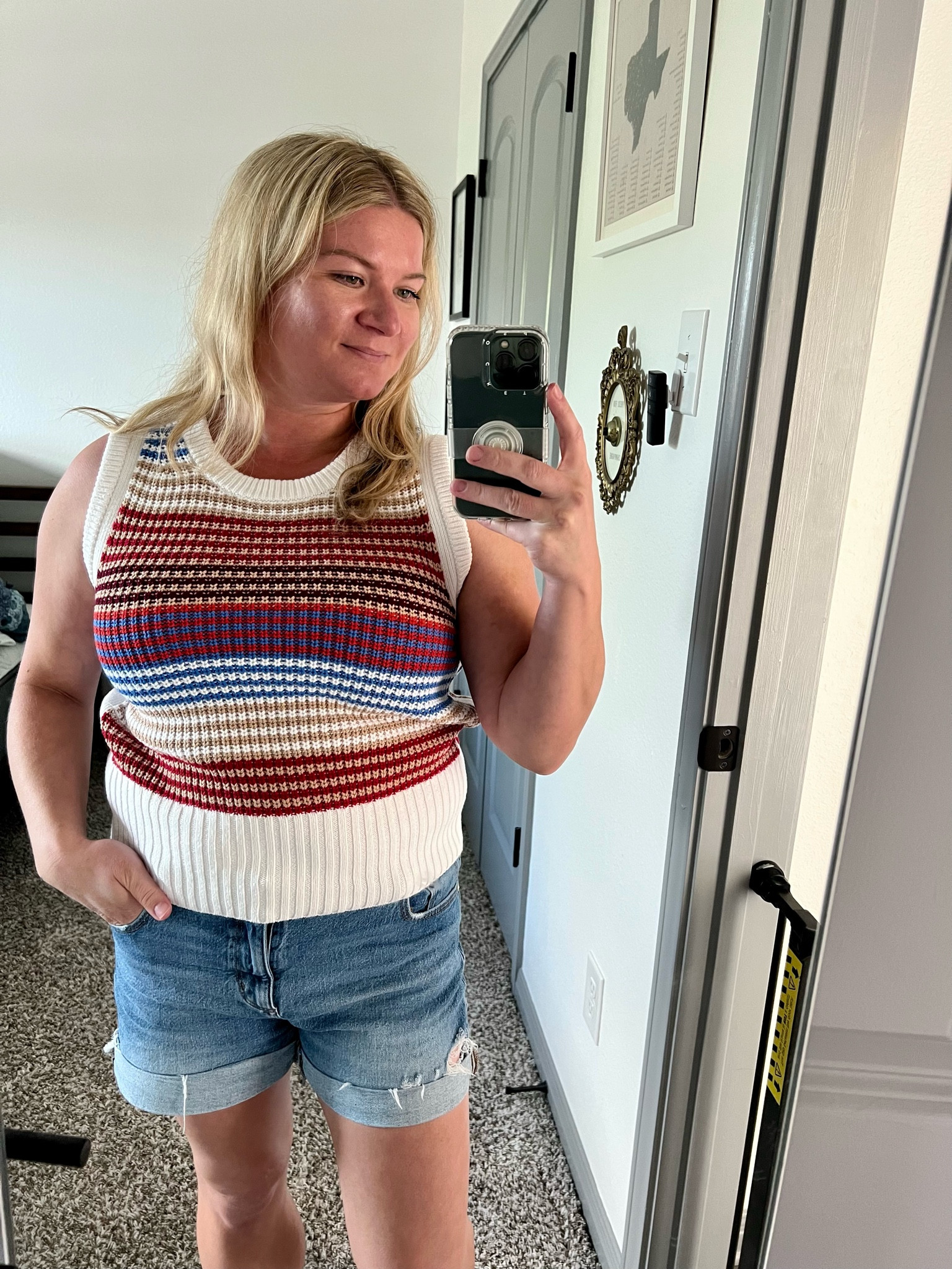 LOFT RAINBOW SWEATER TANK TOP

#LTKSeasonal #LTKfindsunder50 #LTKsalealert