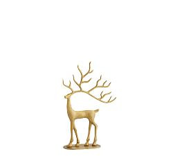 Brass Sculpted Reindeer | Pottery Barn (US)